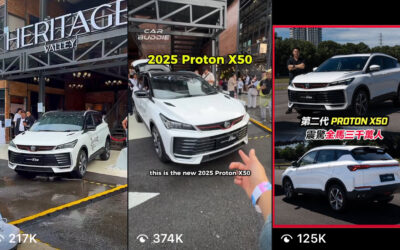 Proton X50 Launch-Buzz vs.Competitor SUVs: Who’s Winning on Social in 2025?