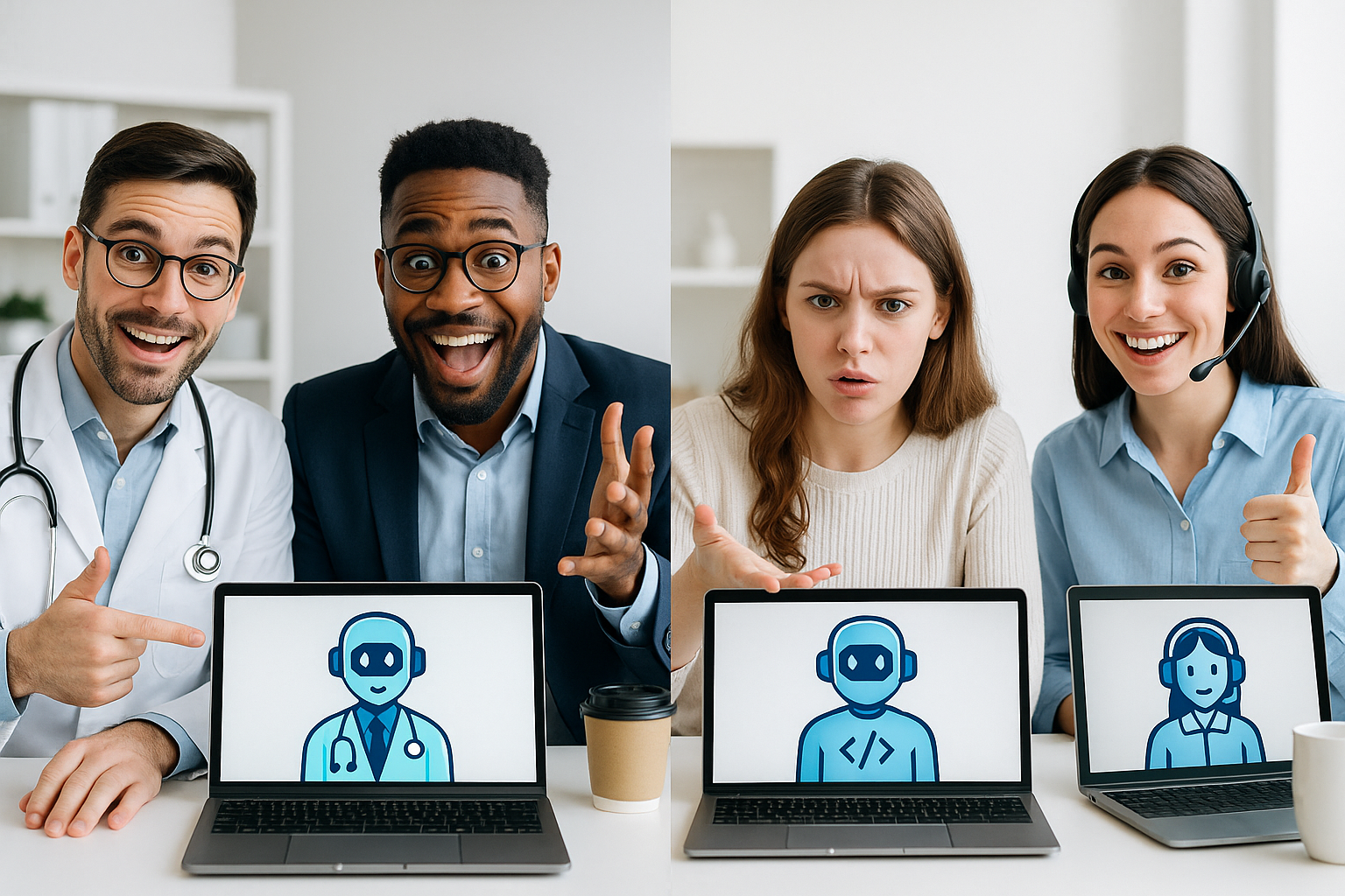 Industry-specific AI agents tailored for healthcare, finance, software development, and customer service with specialized expertise